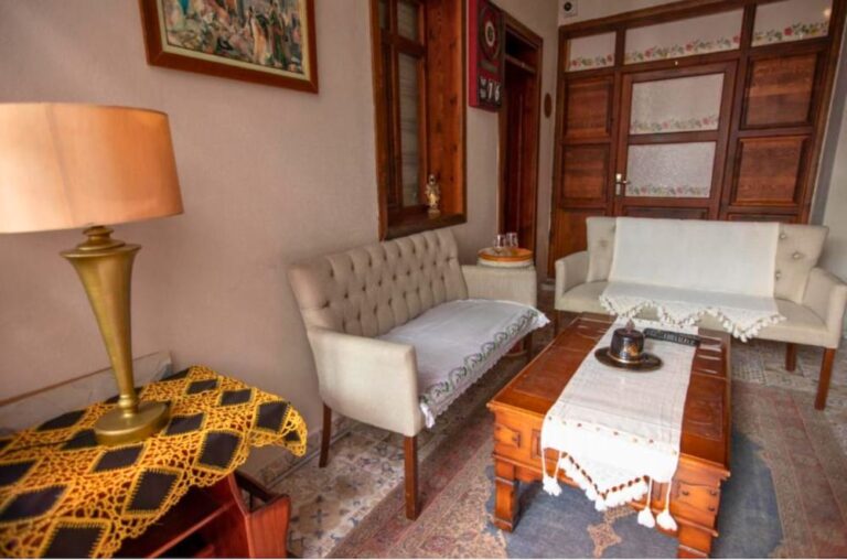 Loungeområde på Lily Town Hotel i Antalya